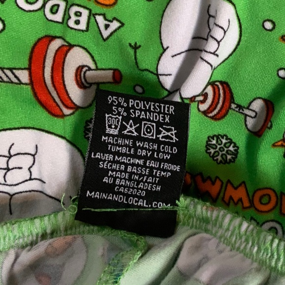 Men’s Sz M Abdominal Snowman ‘Pajama bottoms - Picture 6 of 6